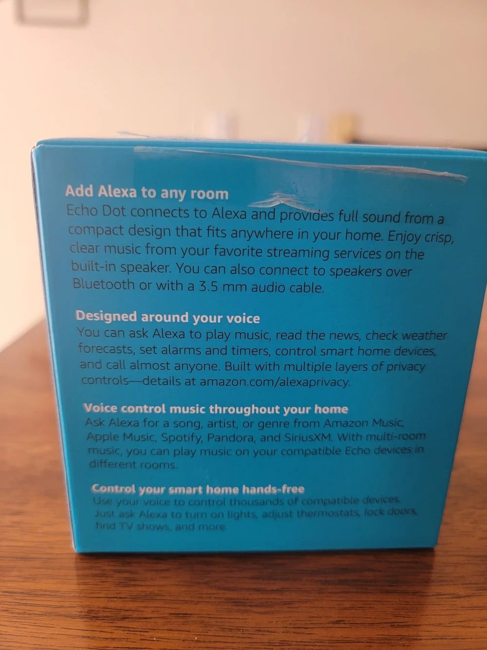 Amazon Echo Dot Smart Speaker (Gray) - Picture 3 of 7